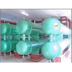 Water source-specific shell and tube heat exchanger